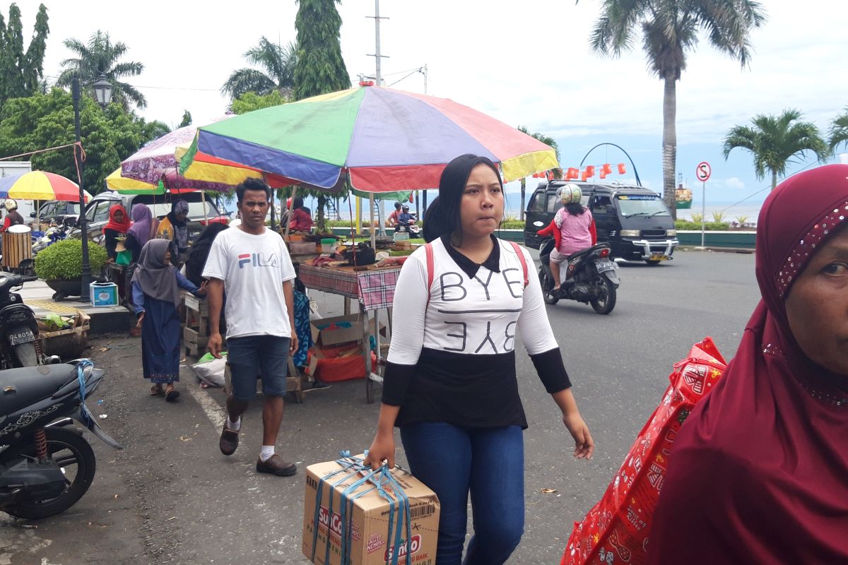 Puluhan warga mengungsi di Kampus Unkhair kembali ke rumahnya