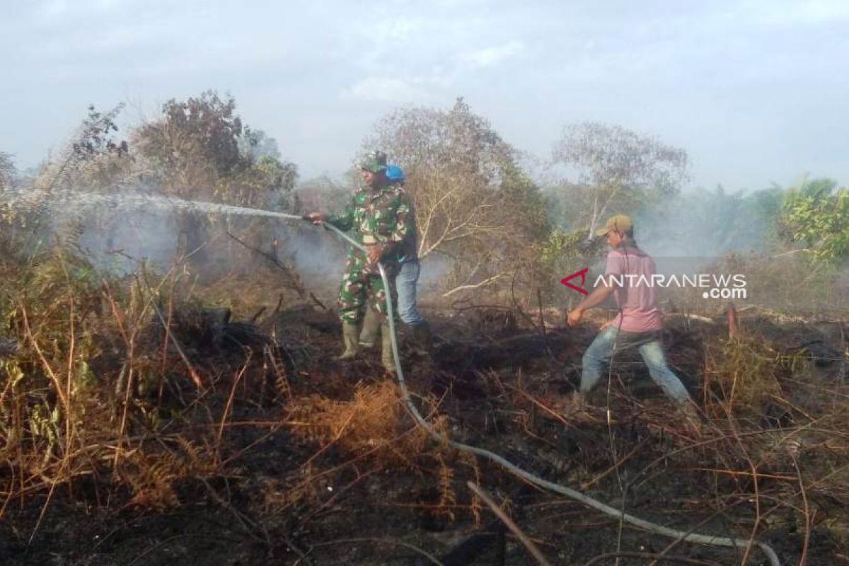 Kebakaran lahan di Aceh Barat meluas capai 35  hektare