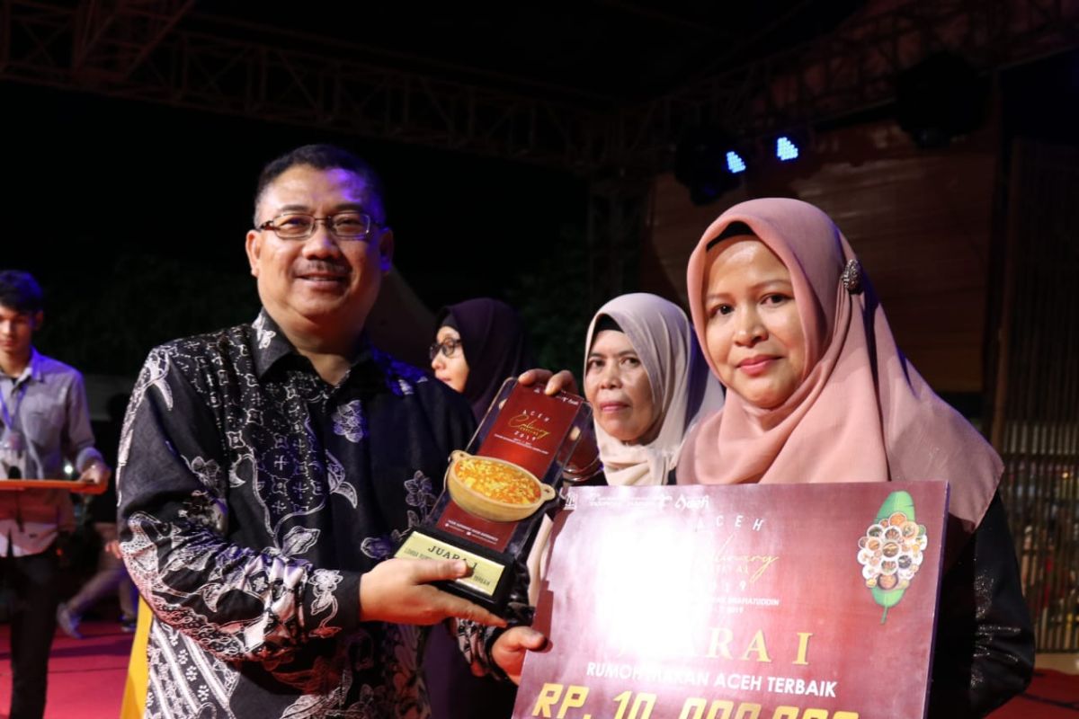 Aceh Besar juara kategori rumah makan khas pada Aceh Culinary Festival 2019