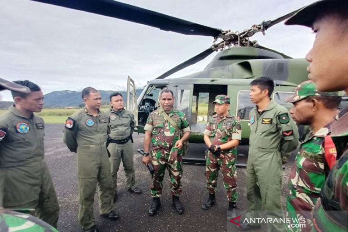 Penerbangan pencarian helikopter dilakukan lima sortie