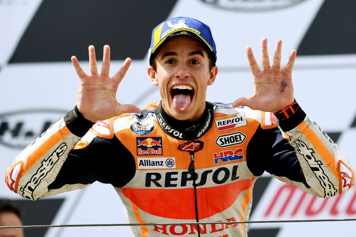 Marquez raih kemenangan ke-50 di kelas premier