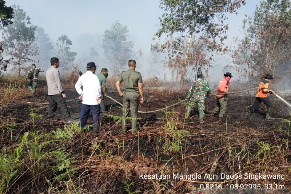 Sebulan tidak hujan,  Singkawang antisipasi karhutla