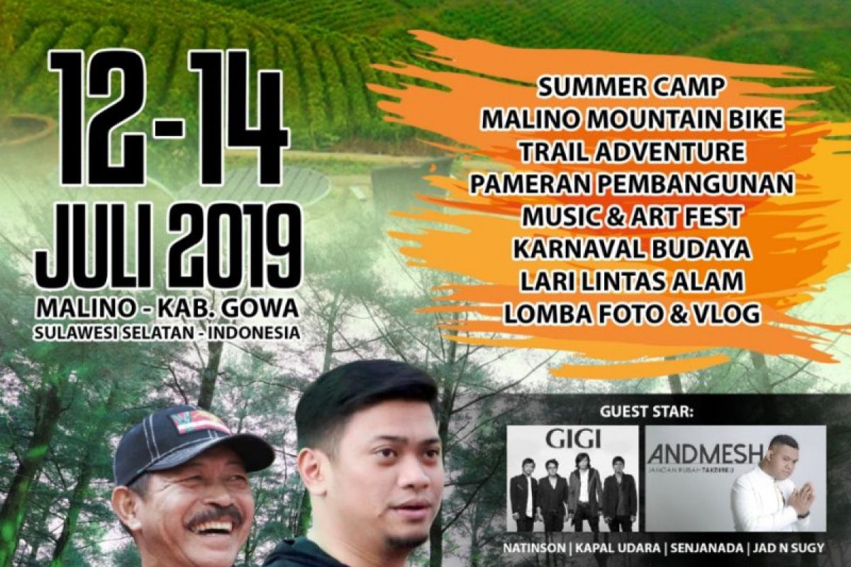 "Malino International Mountain Bike" warnai "Beautiful Malino" 2019