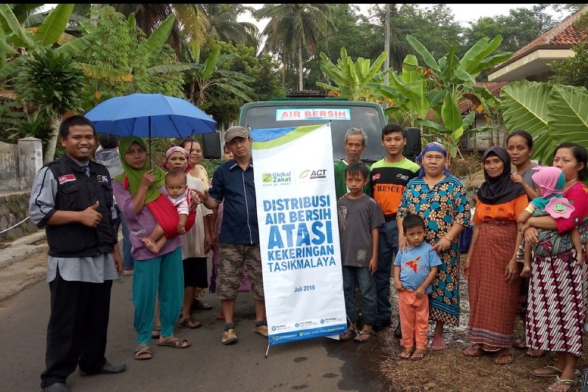 ACT  akan "basahi" wilayah kekeringan Tasikmalaya dengan 25.000 liter air/hari