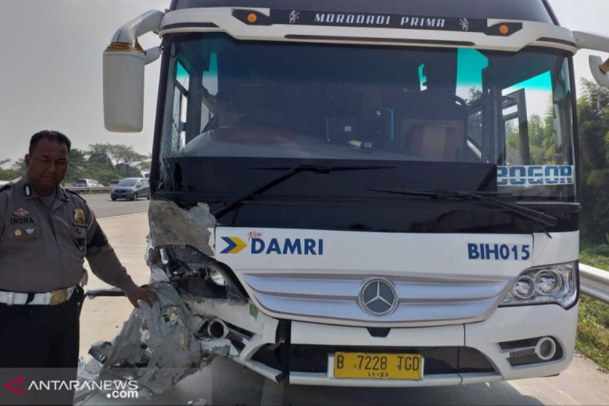 Polisi masih cari sopir bus maut penyebab tabrakan beruntun di Bogor