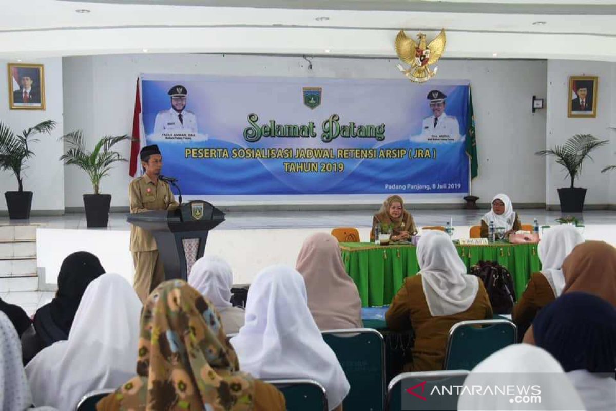 Padang Panjang sosialisasikan jadwal retensi arsip