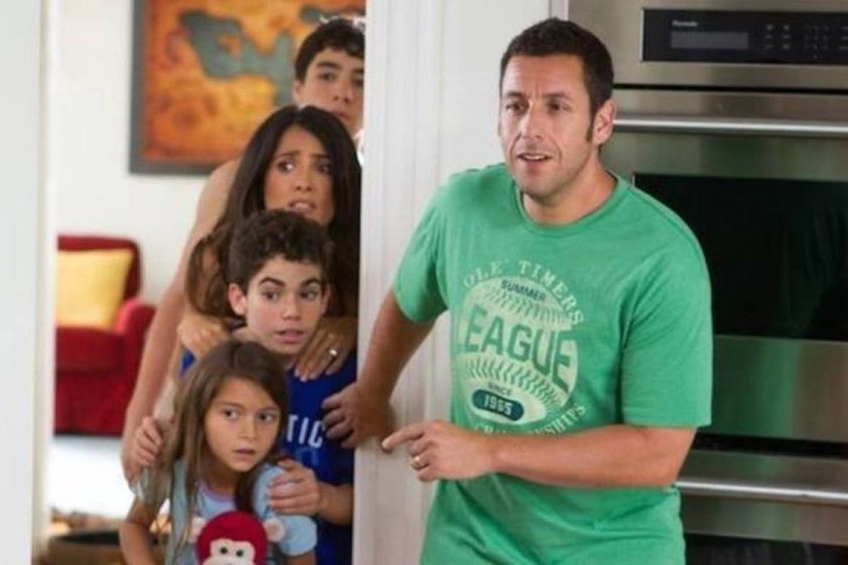 Rasa duka Adam Sandler atas kematian anaknya di 'Grown Ups'