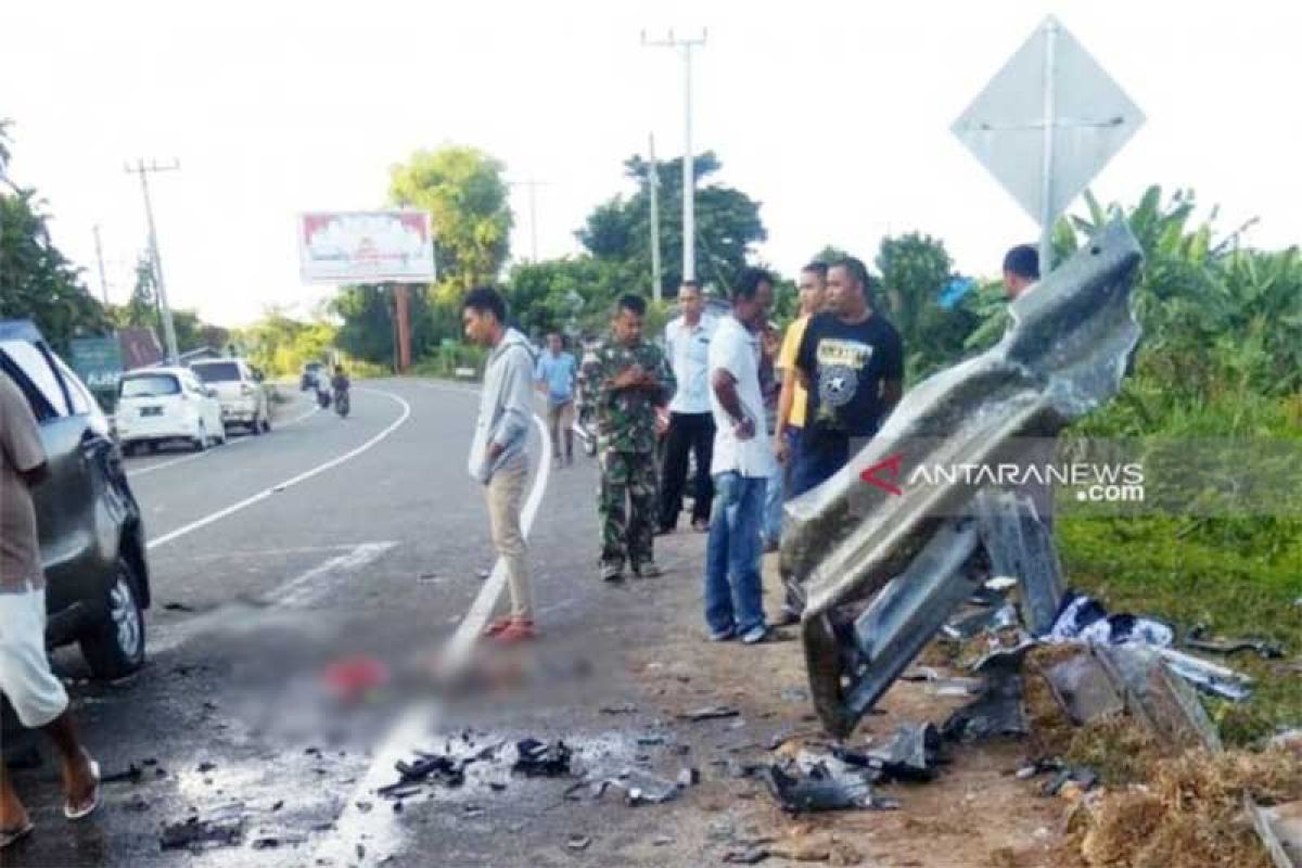 Kecelakaan putuskan kaki penumpang Avanza