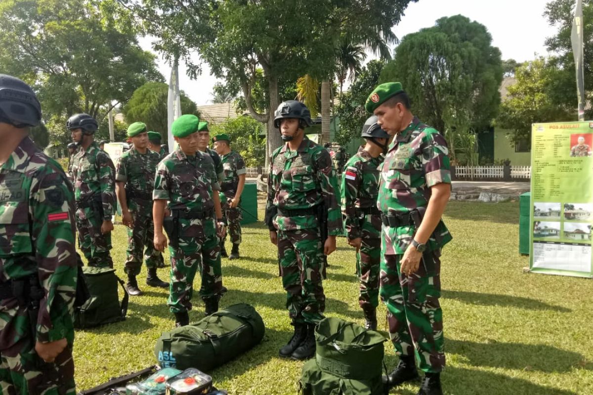 Pangdam II/Sriwijaya: Satgas pengaman wilayah perbatasan RI-RDTL prajurit pilihan