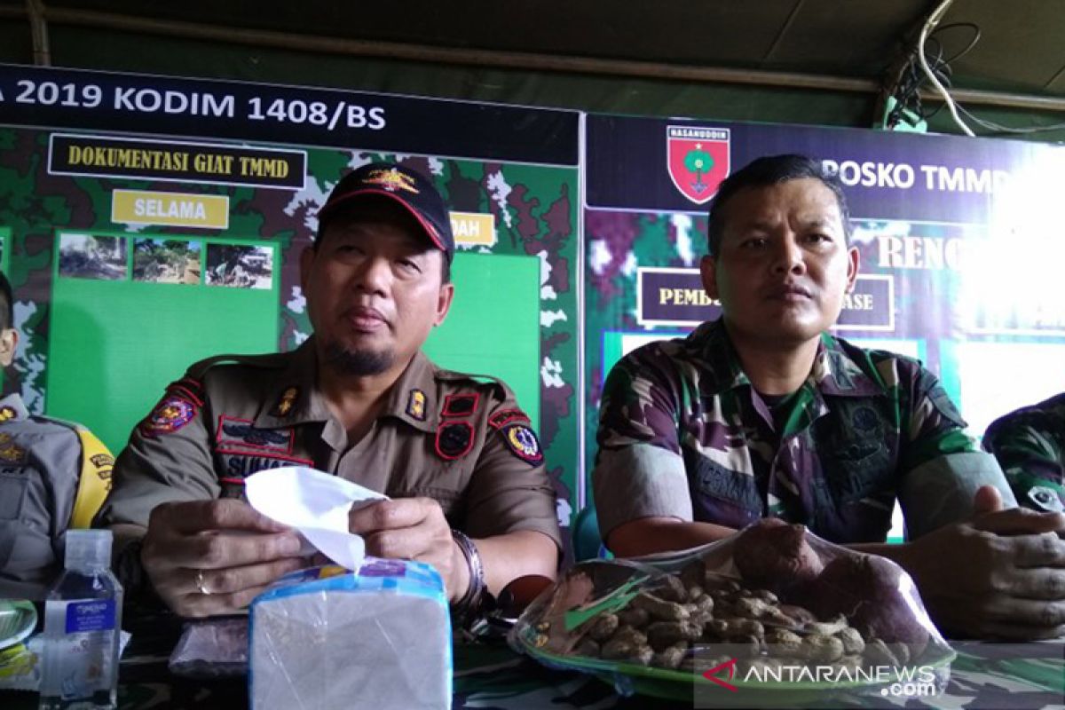 TMMD dukung Pemkot Makassar bangun Kelurahan Pajjaiyang