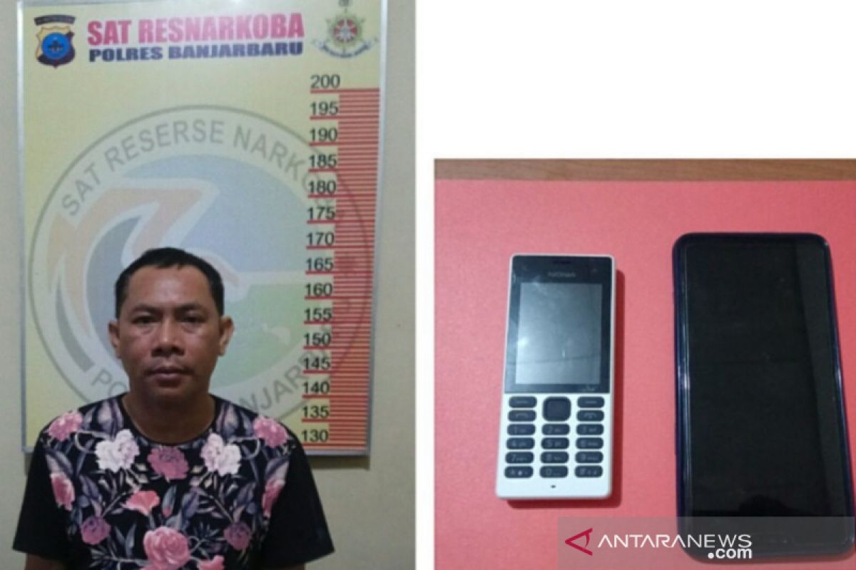 Pengedar 123 gram sabu-sabu ditangkap Polres Banjarbaru