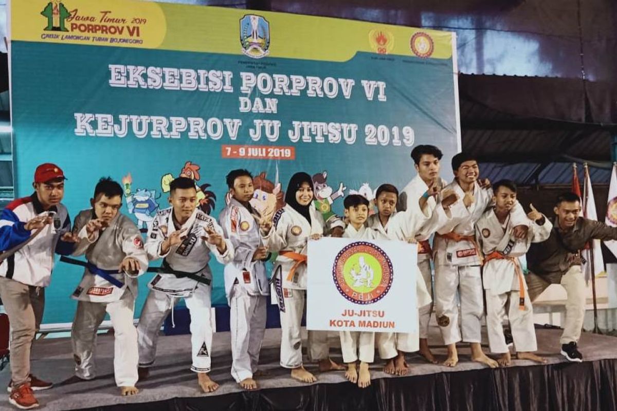 Tim ju-jitsu Kota Madiun raih tujuh emas Porprov Jatim