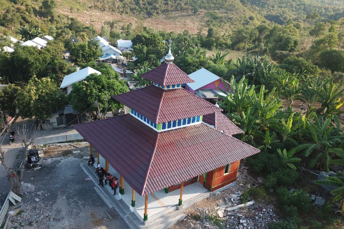 PMI membangun lima masjid tahan gempa di NTB