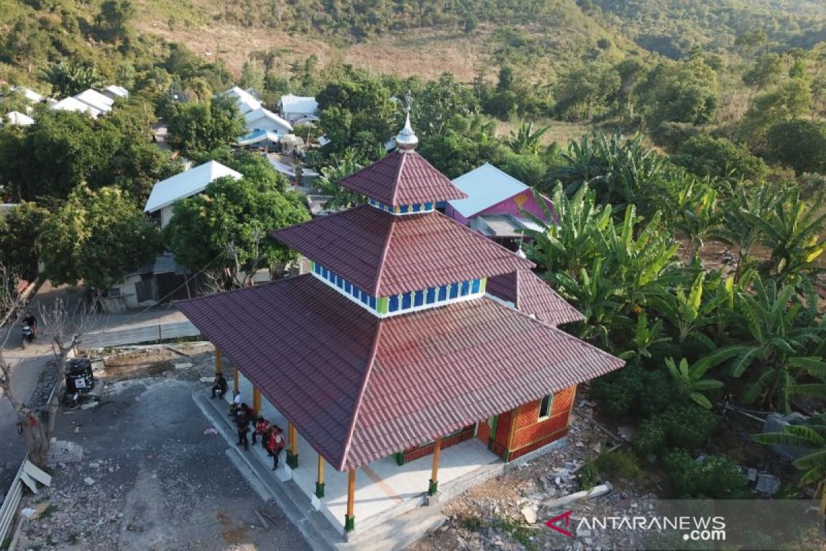 PMI bangun lima masjid tahan gempa di NTB