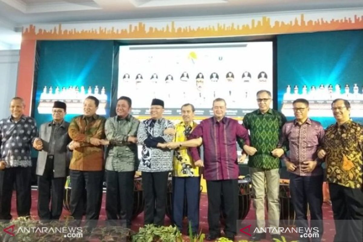 Enam gubernur di Pulau Sumatera hadiri rapat koordinasi di Bengkulu