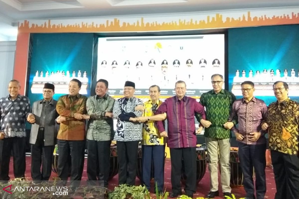 Enam gubernur di Pulau Sumatera hadiri rapat koordinasi di Bengkulu