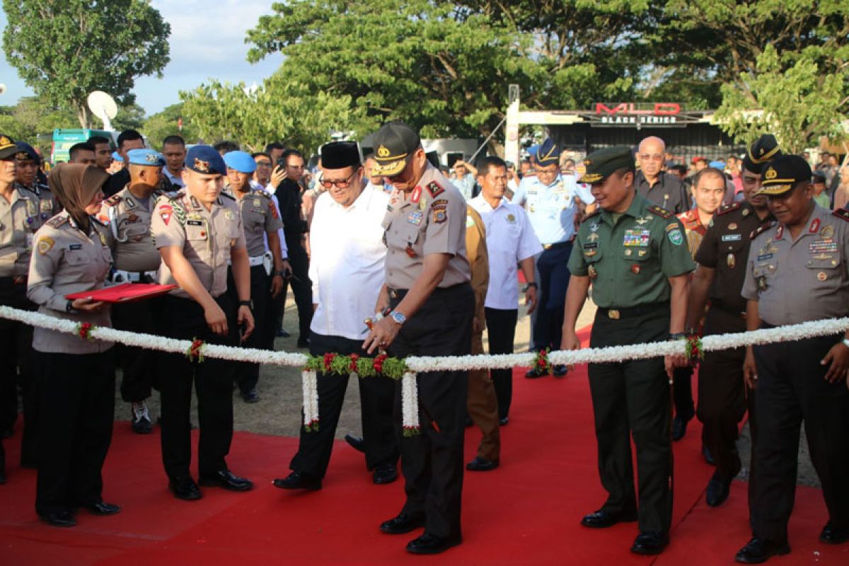 Lanud SIM pamerkan simulator pesawat di Aceh  Police Expo