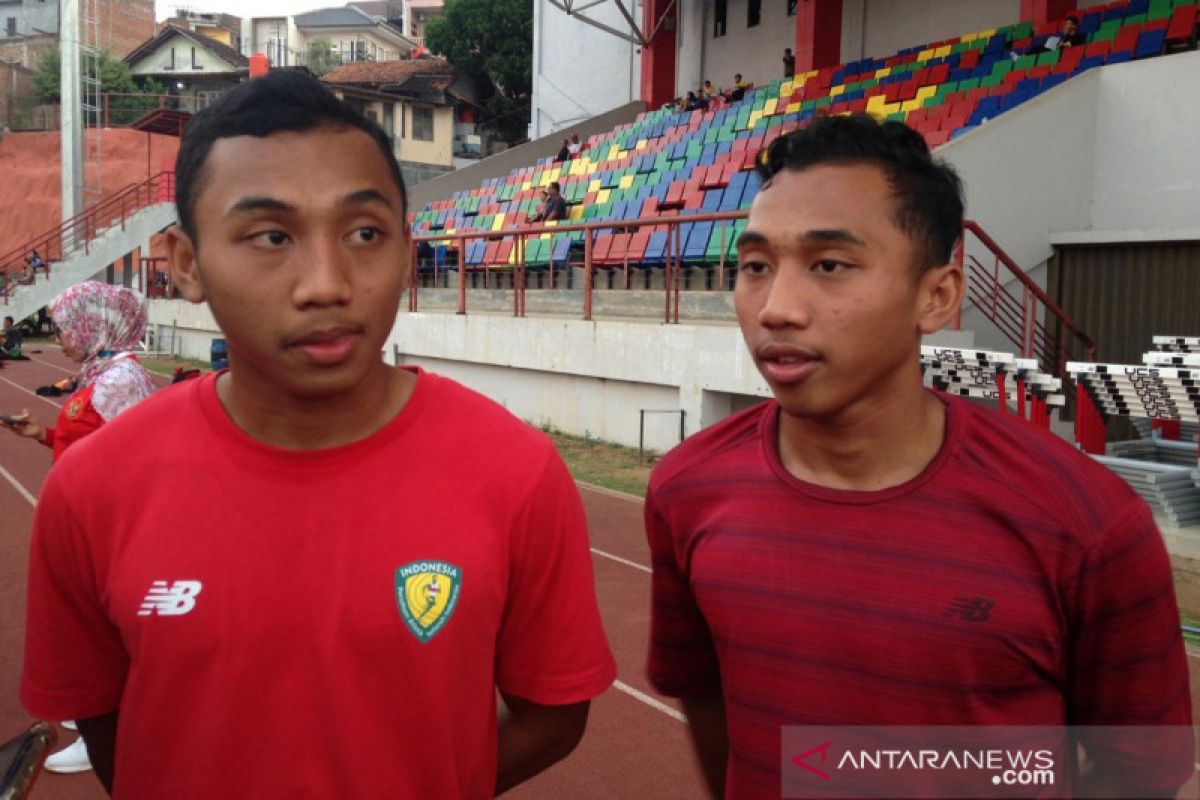 Sprinter kembar Rico dan Rici siap unjuk kemampuan