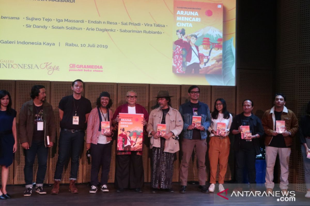 Versi komplet novel "Arjuna Mencari Cinta" diluncurkan