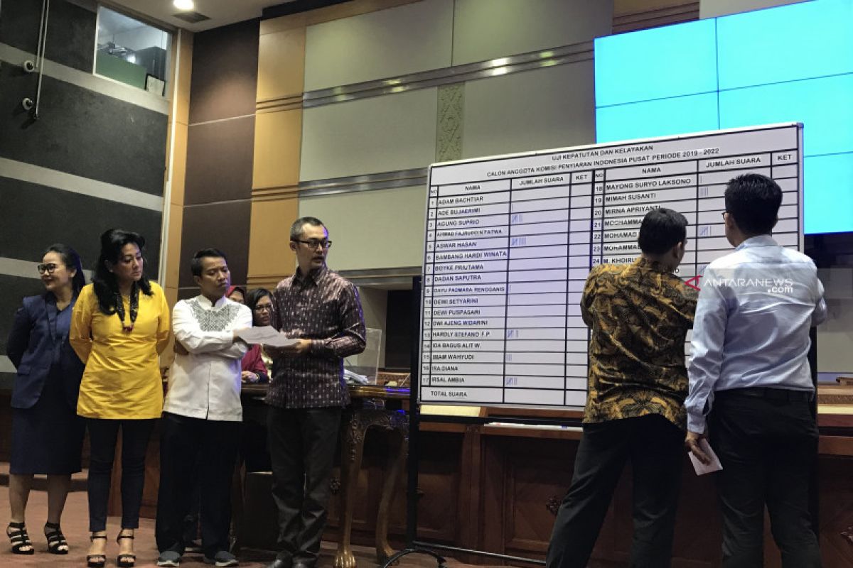 DPR sahkan sembilan Komisioner KPI 2019-2022