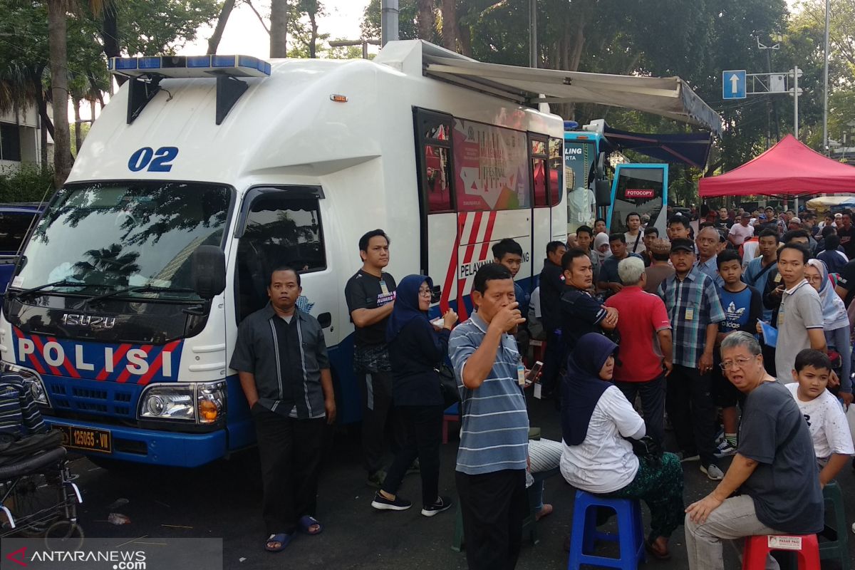 Dirlantas tentukan lokasi SIM keliling Jakarta hari ini