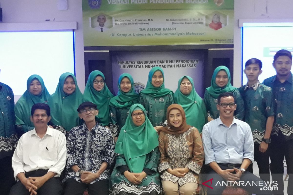 Perdana, Prodi Biologi FKIP Unismuh Makassar raih Akreditasi B