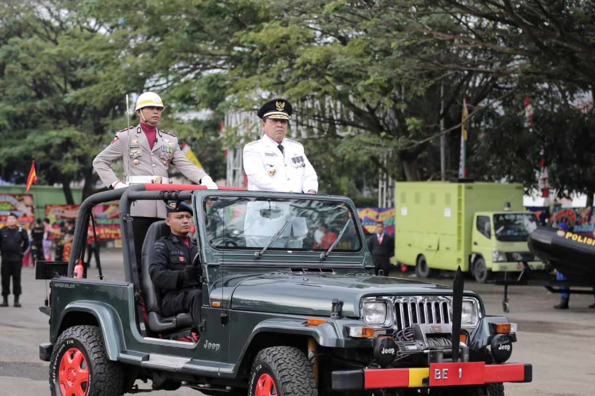 Gubernur Lampung puji kinerja personel Polri