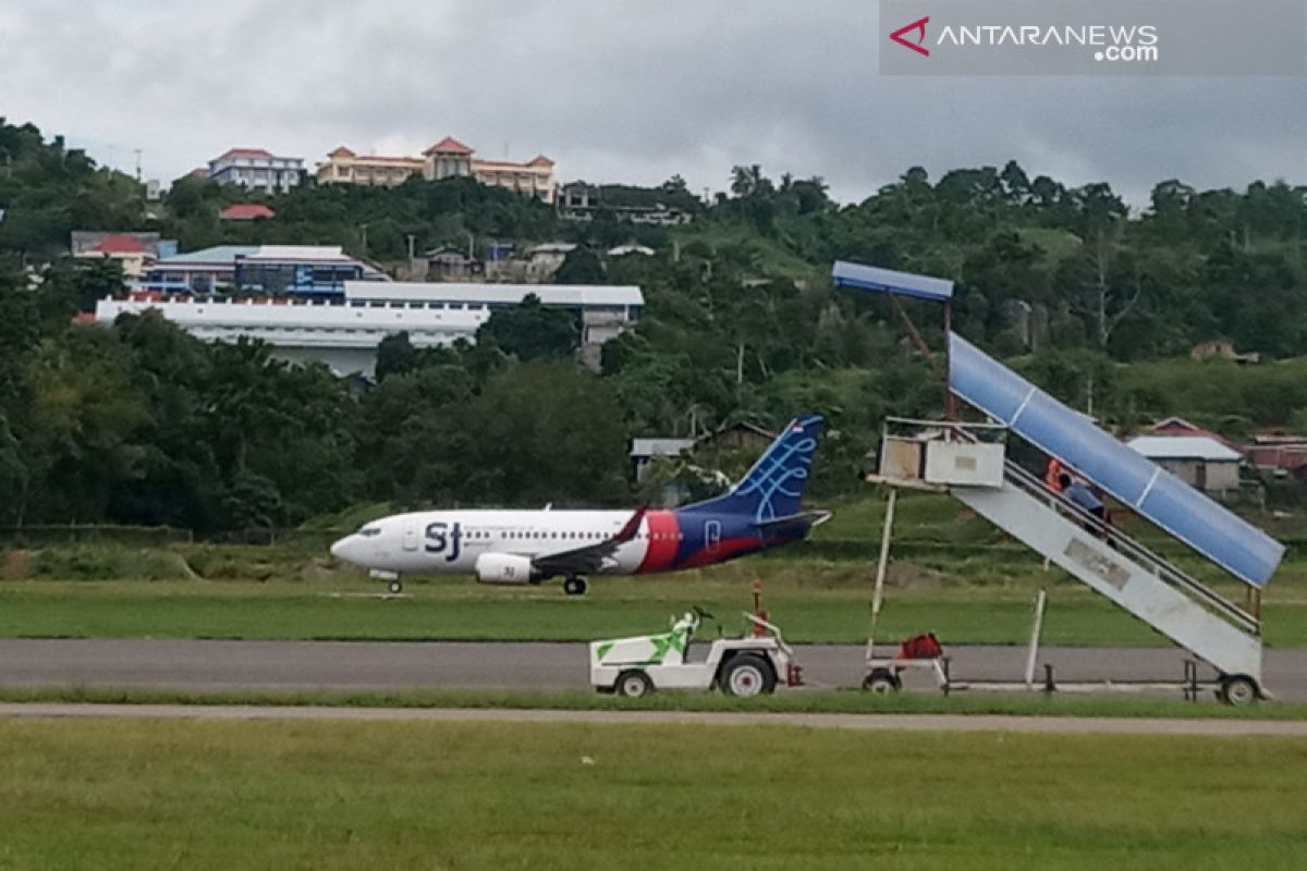 Pesawat Sriwijaya gagal mendarat akibat kabut asap