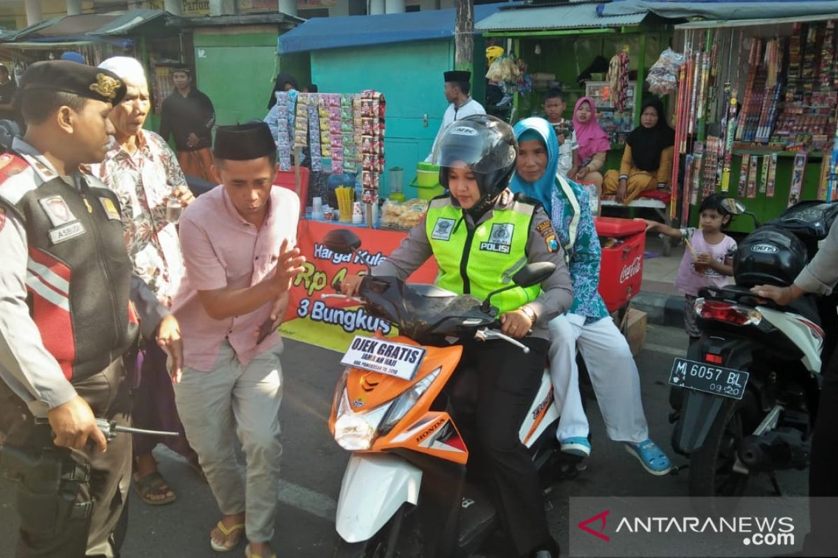 TNI-Polri di Pamekasan sediakan layanan ojek haji gratis