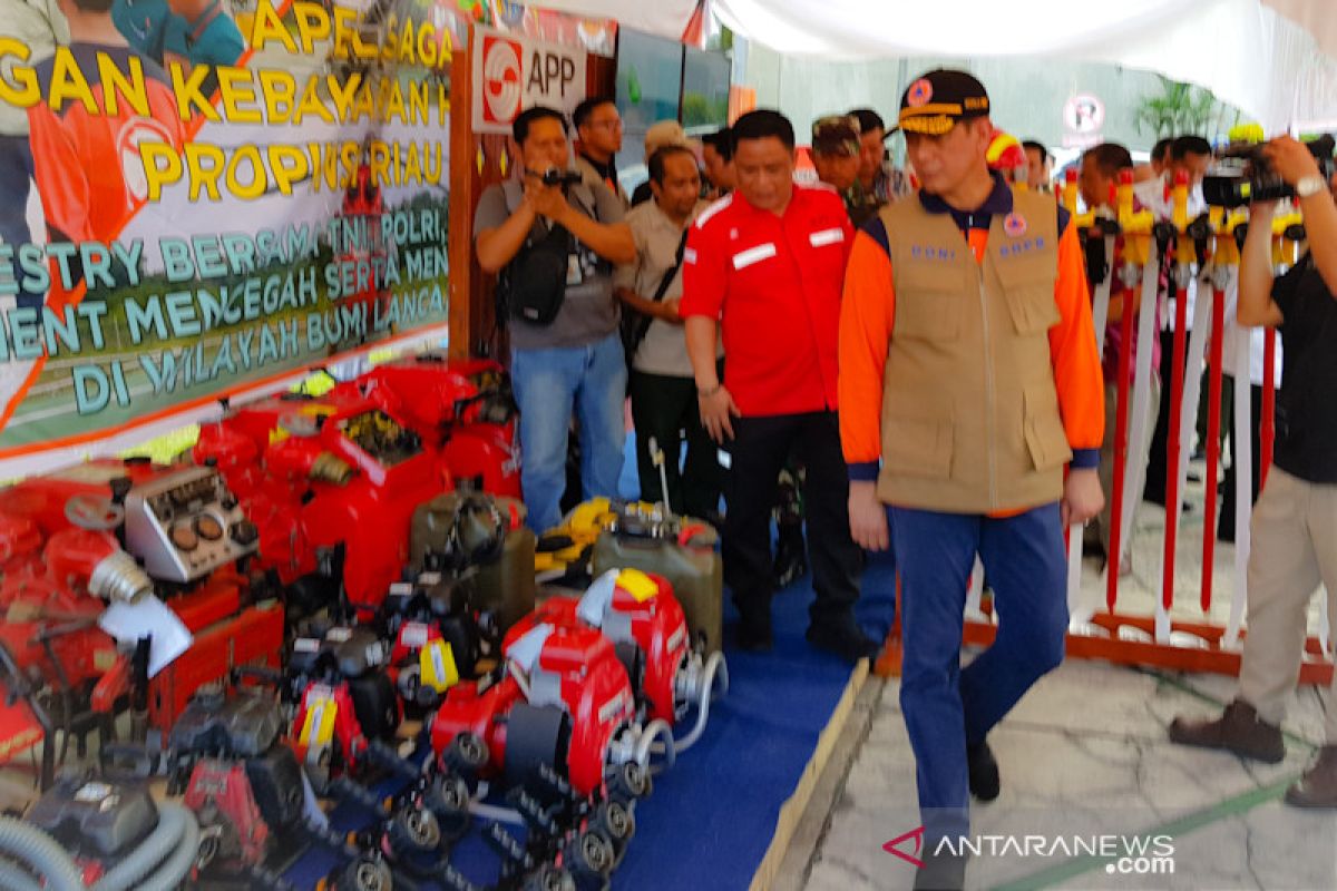 Kepala BNPB minta perusahaan berkontribusi aktif cegah Karhutla Riau