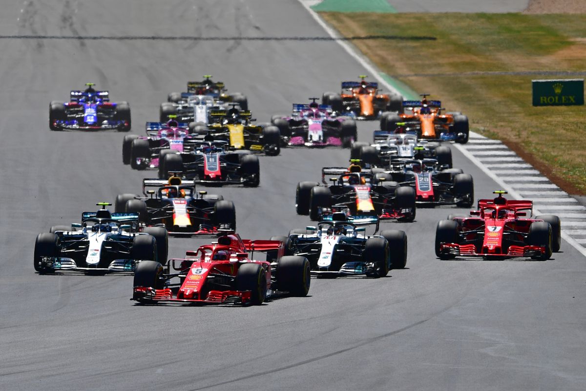Tim dan pebalap Formula 1 antisipasi aspal baru Sirkuit Silverstone