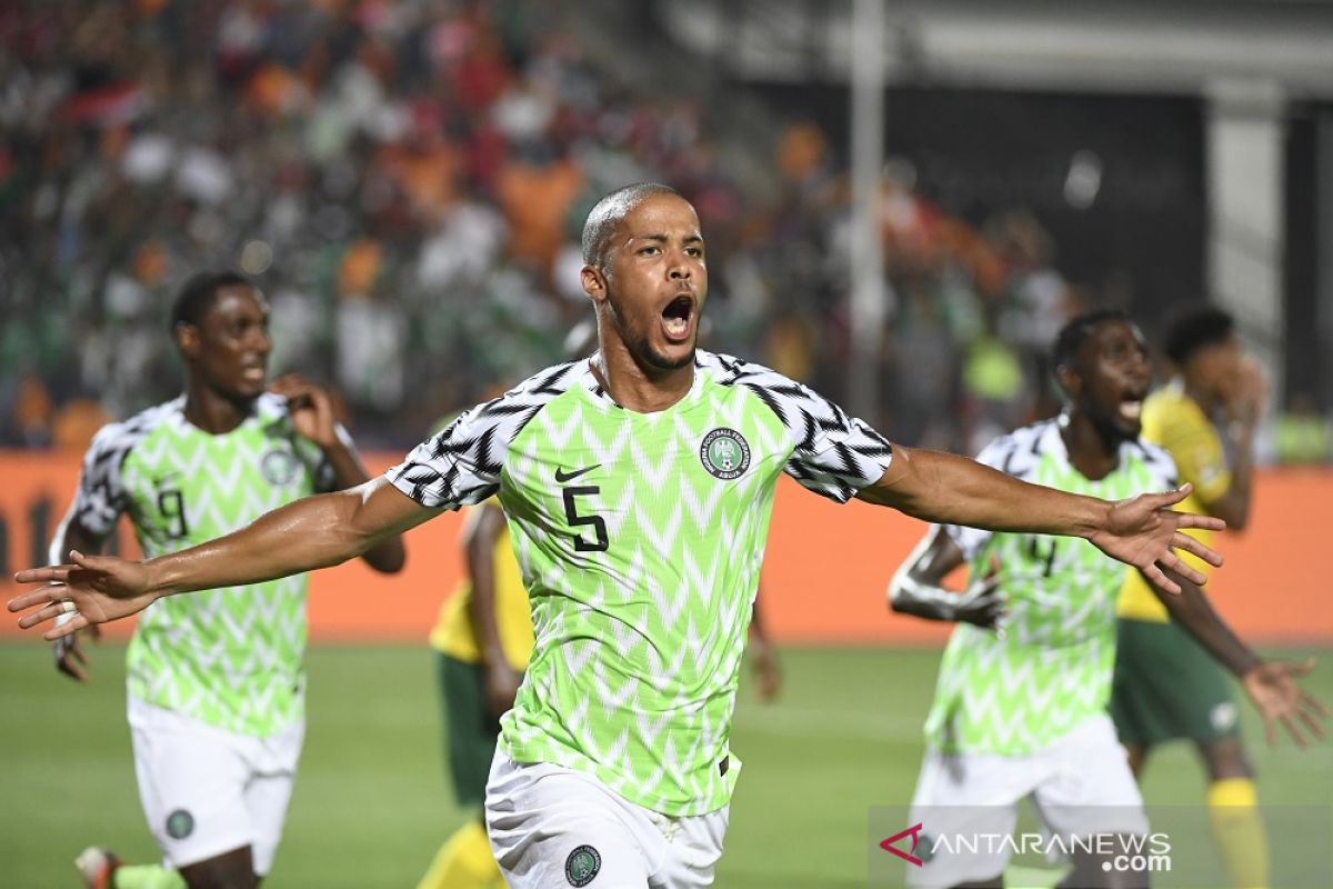 Nigeria atasi Afsel 2-1 dan ke semifinal Piala Afrika