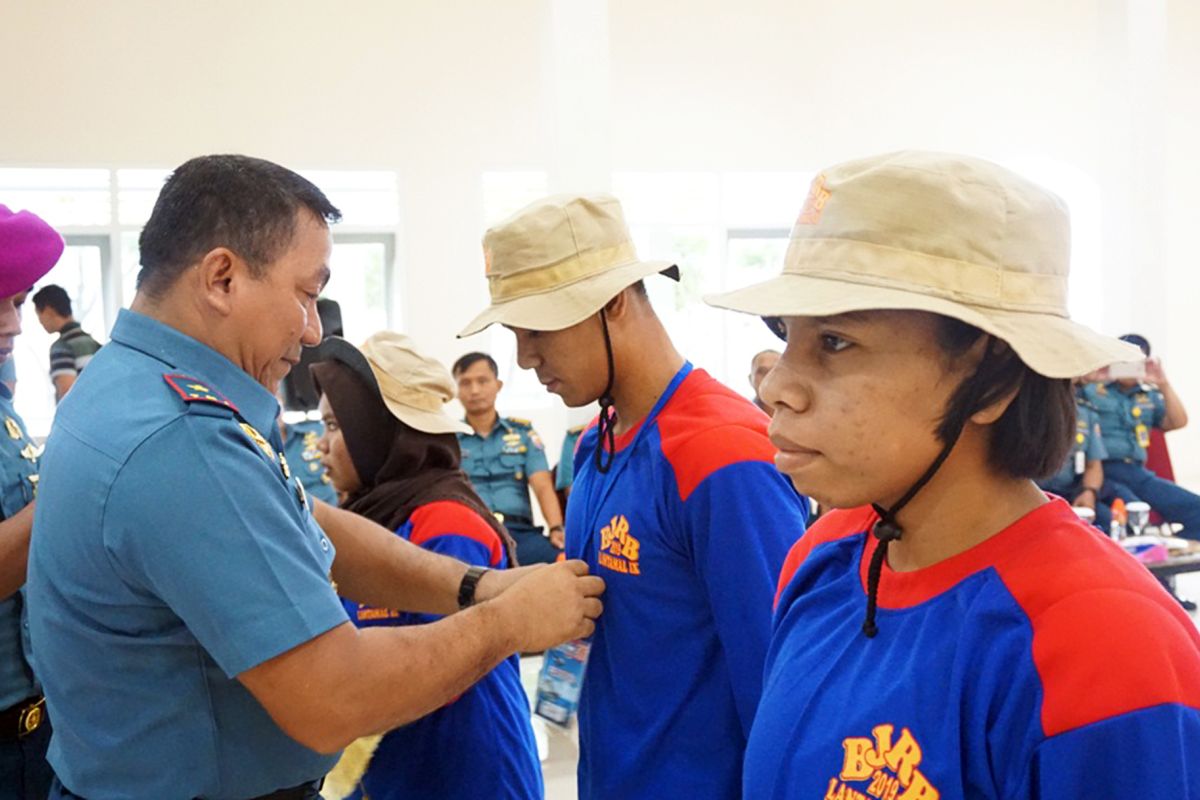 Lantamal Ambon gelar bintal juang remaja bahari