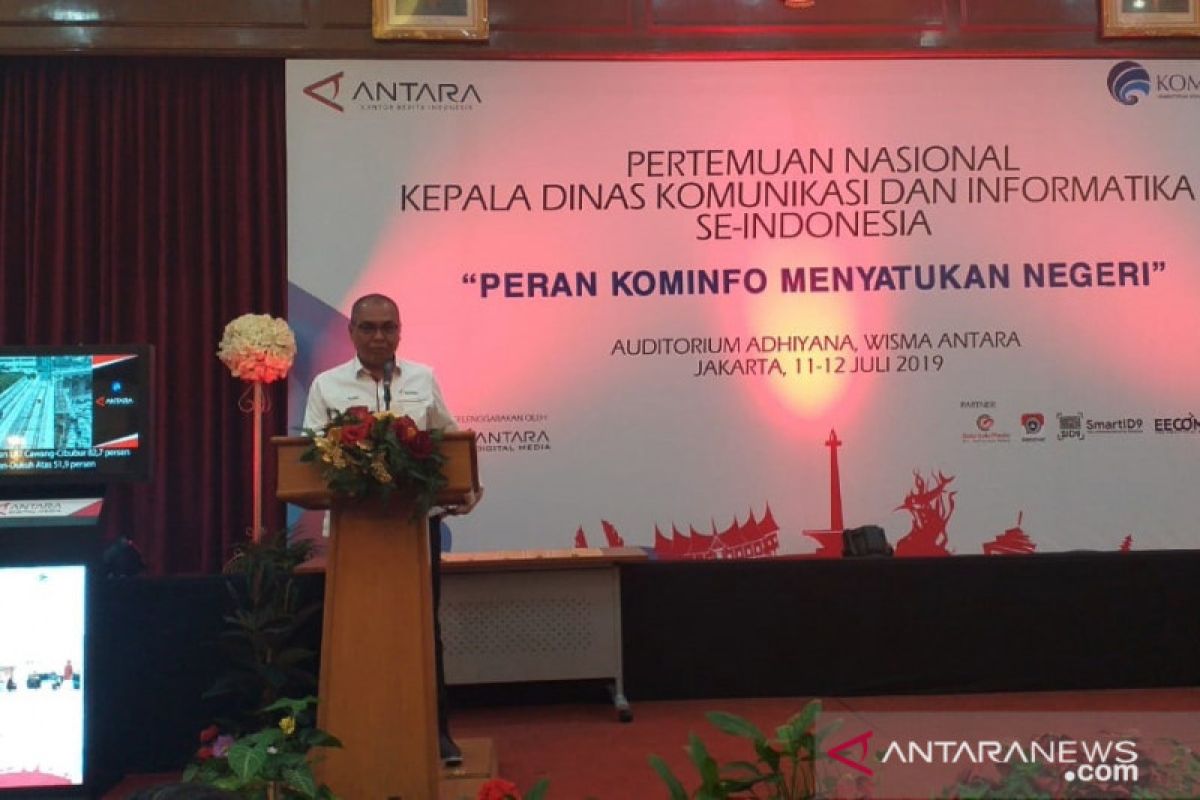 LKBN ANTARA-Diskominfo samakan persepsi satukan Indonesia