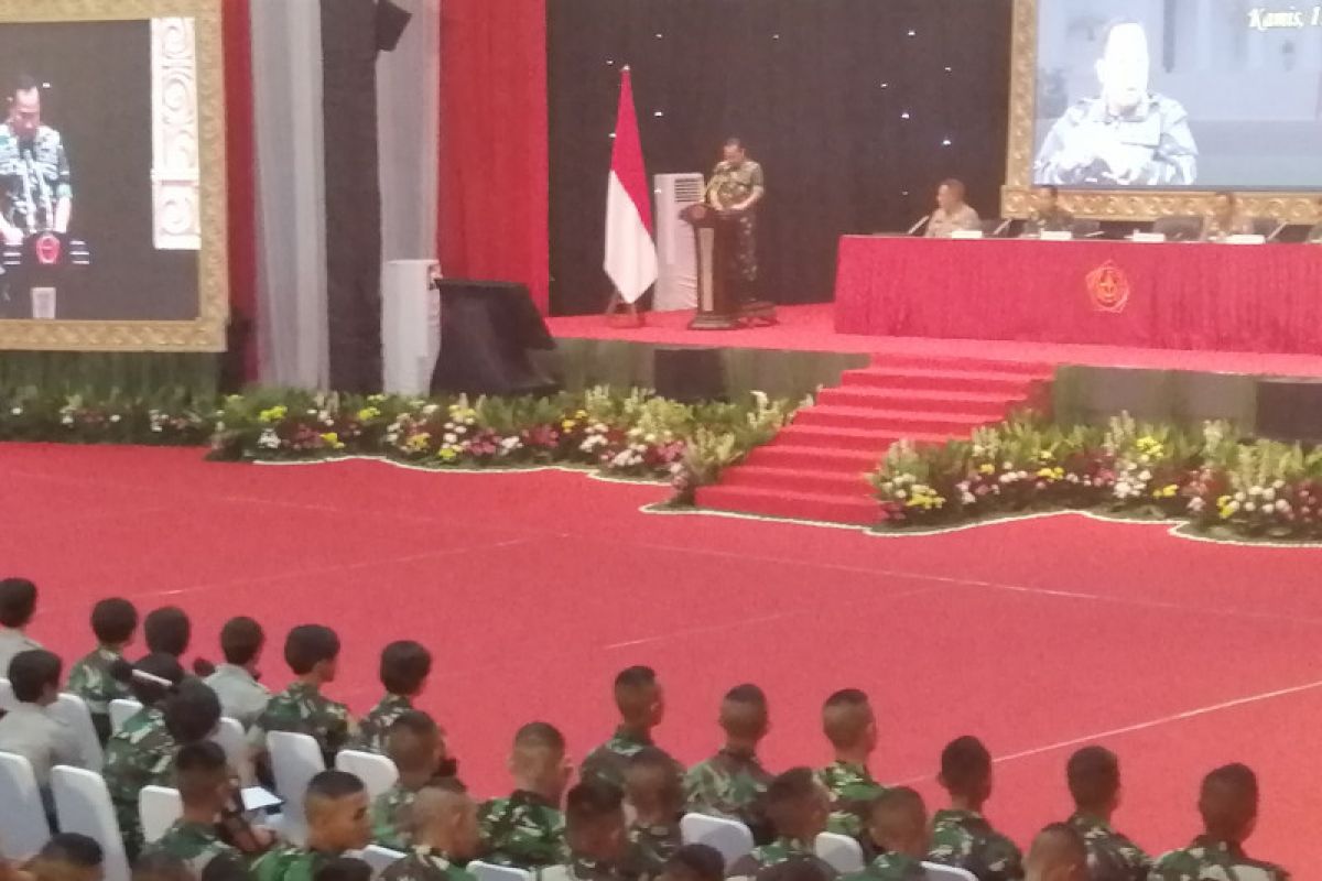 Presiden Jokowi akan lantik 781 CAPAJA TNI-Polri