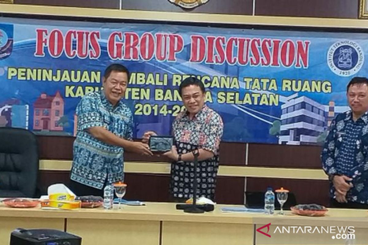 Pemkab Bangka Selatan gelar FGD rencana RTRW