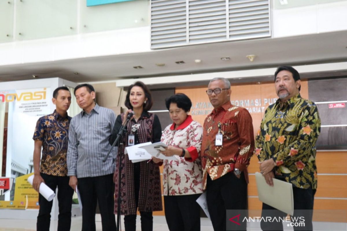 Tiga komisioner KPK lolos seleksi administrasi capim KPK 2019-2013