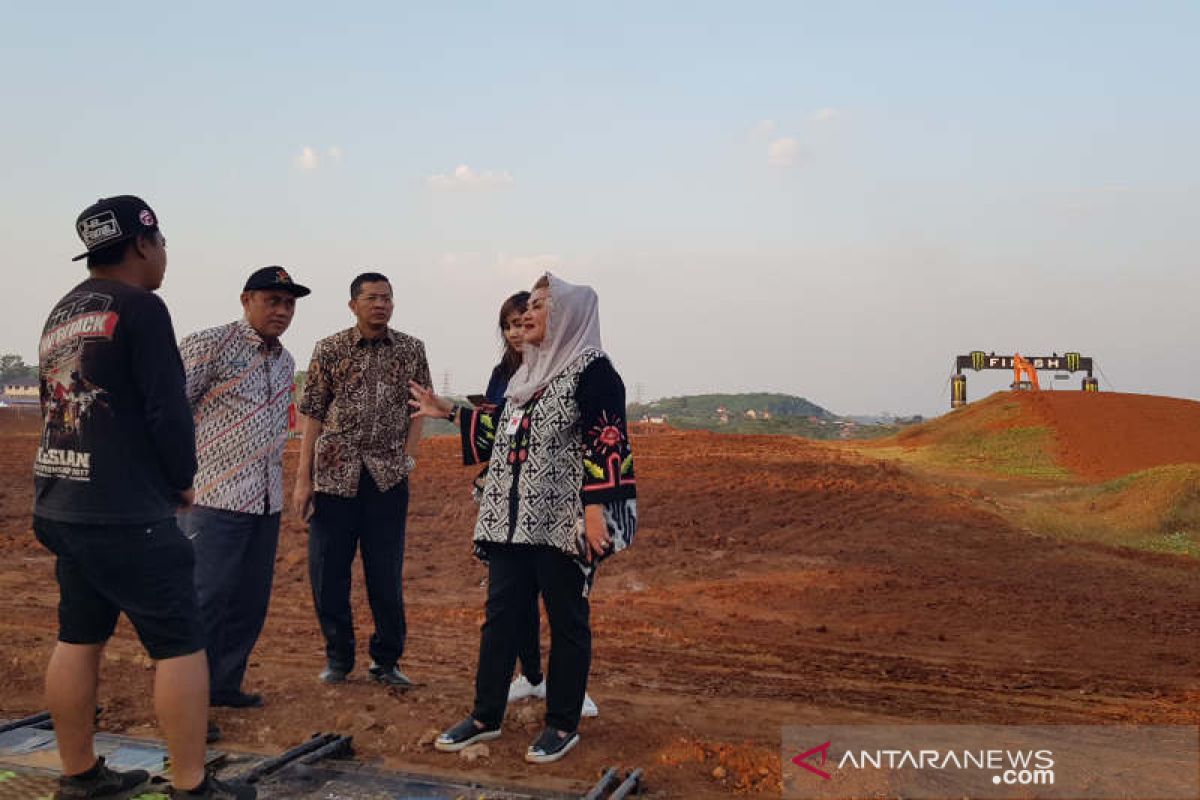 Arena MXGP Semarang siap digunakan