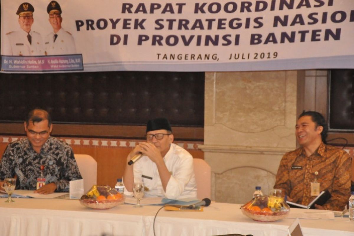 Gubernur: Progres fisik proyek strategis nasional di Banten capai 60 persen