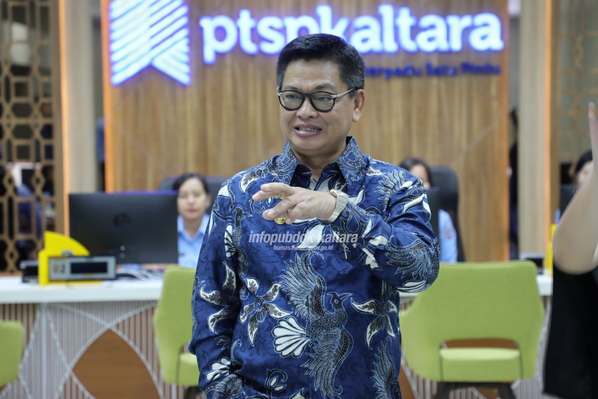 Gubernur Apresiasi Kinerja Baik DPMPTSP Kaltara