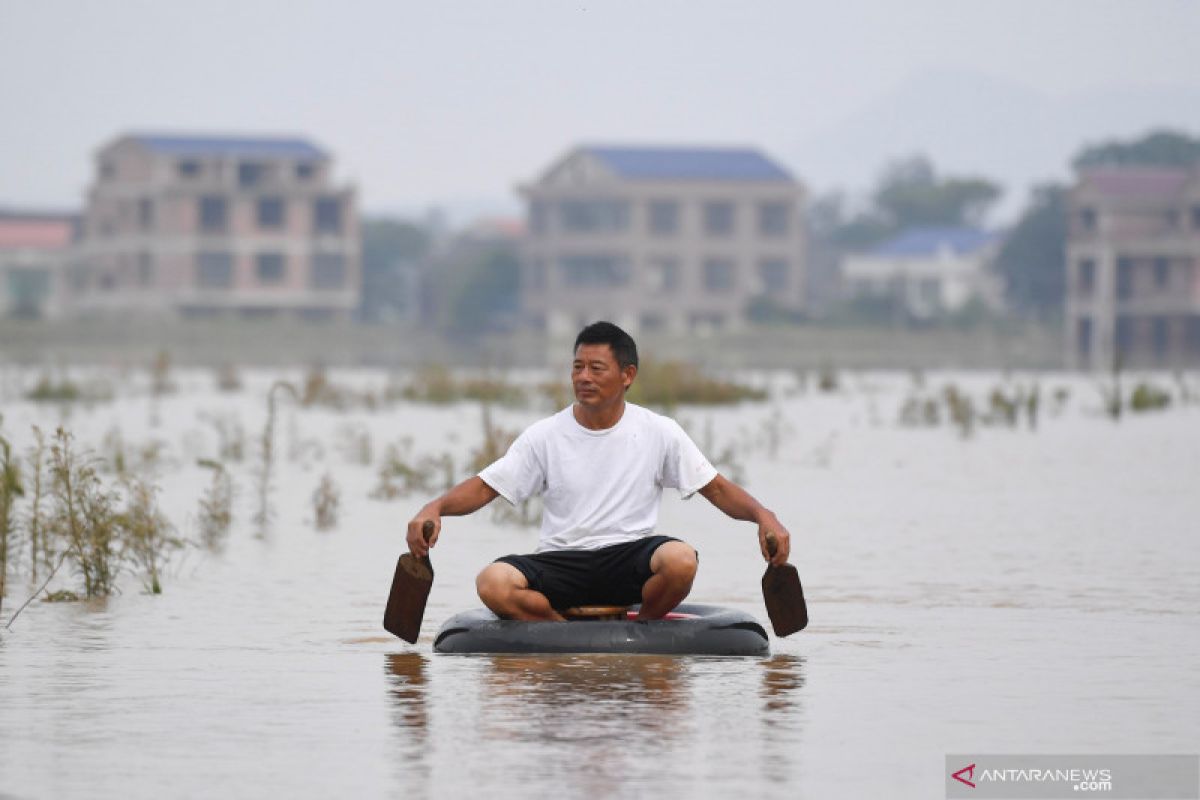 Jumlah korban tewas banjir China capai 17 orang