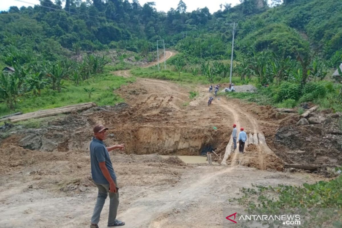 Pemerintah bangun jembatan di pedalaman Aceh Utara, agar mudah angkut hasil pertanian