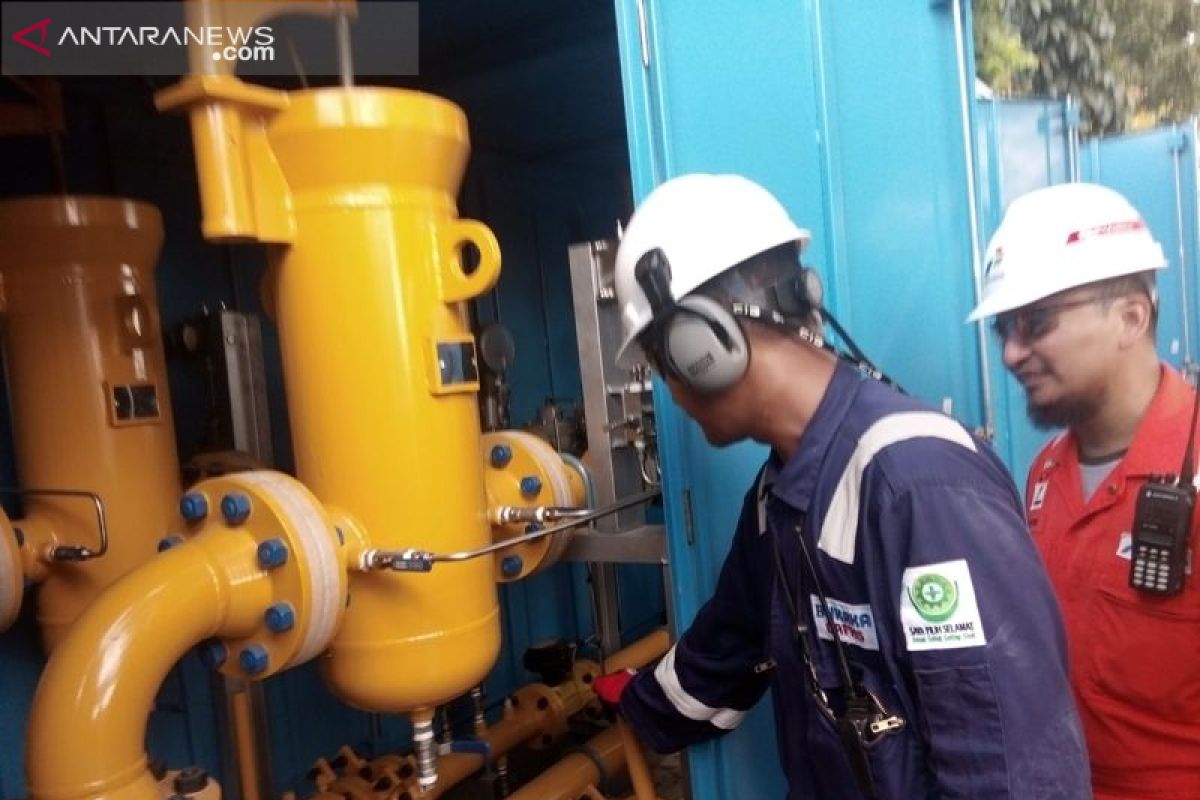 Pengoperasian aliran gas ke rumah warga tunggu pembukaan katup gardu induk