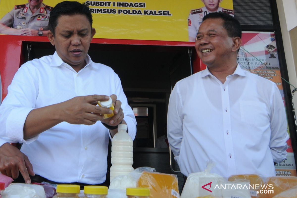 Polda Kalsel tindak 4 pangkalan jual LPG di atas HET