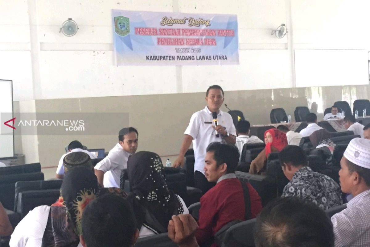 Pemkab Paluta gelar bimtek pembentukan panitia pilkades