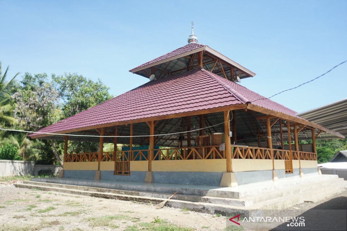 PMI erected six earthquake-resistant mosques in Lombok Island