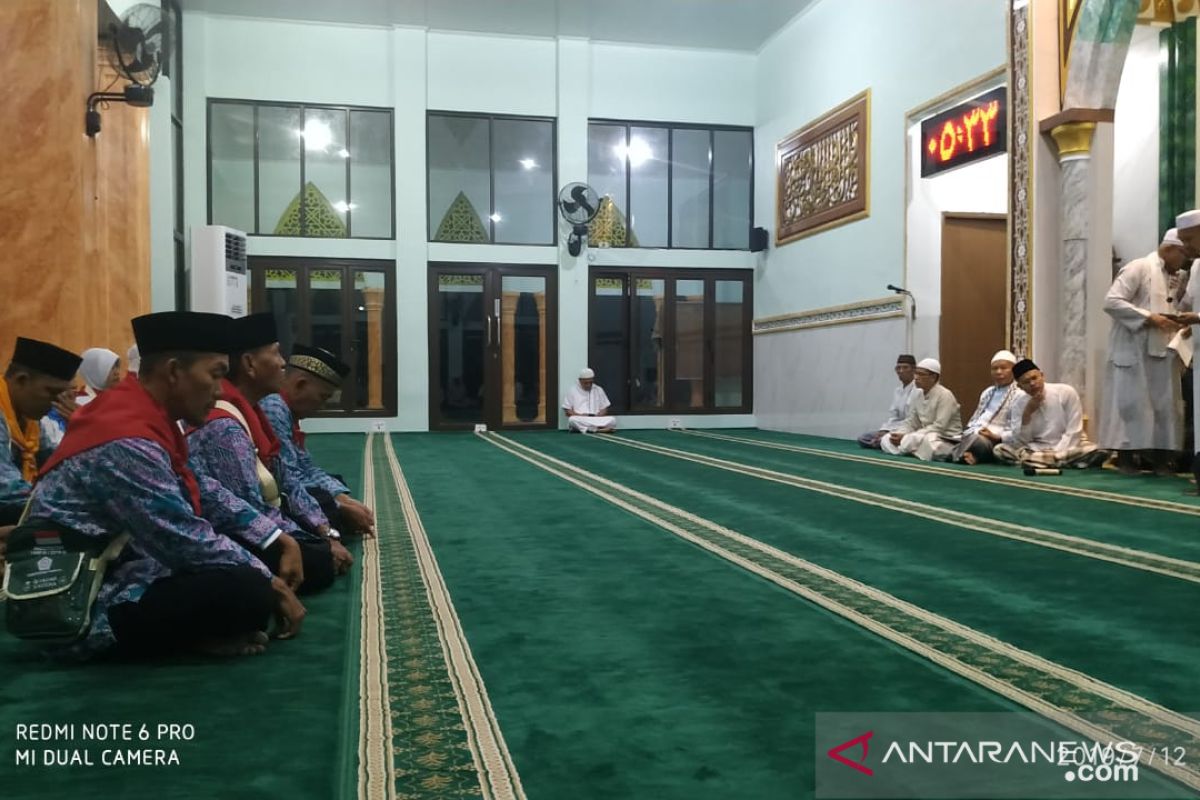 Jamaah calon haji asal Bangka mulai masuk asrama