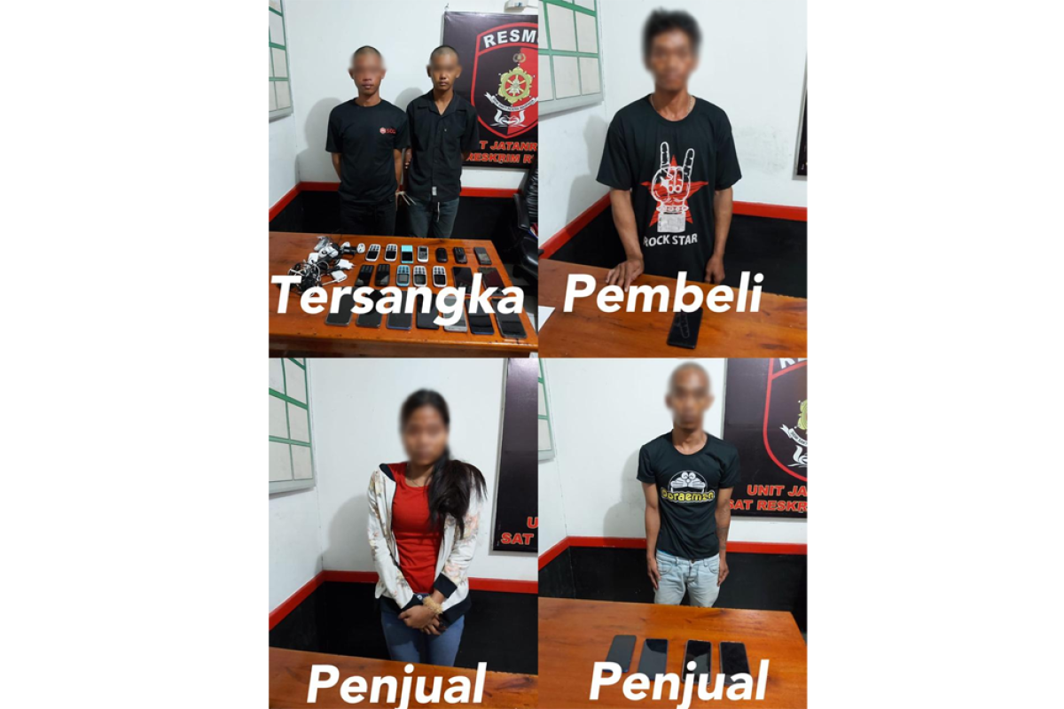 Polres Kapuas Hulu tangkap spesialis pencurian handphone