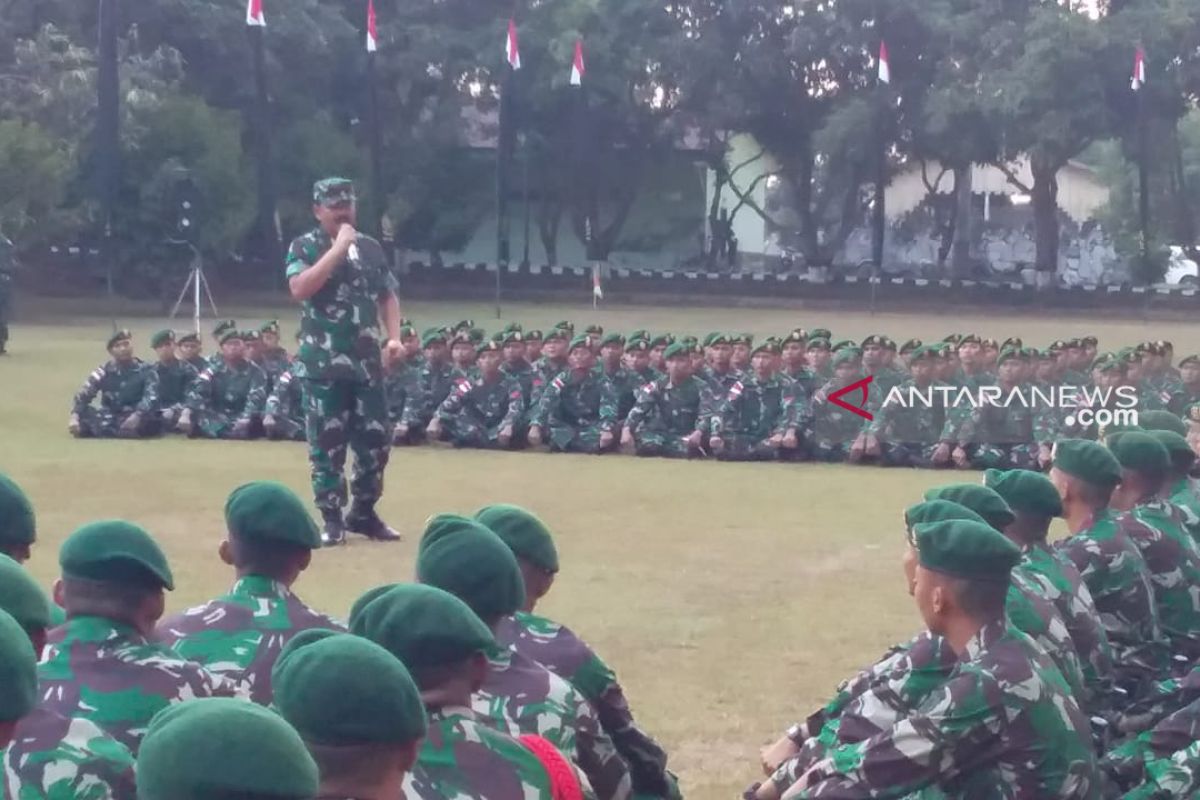 Panglima TNI ingatkan prajurit waspadai ancaman ladang ganja di perbatasan