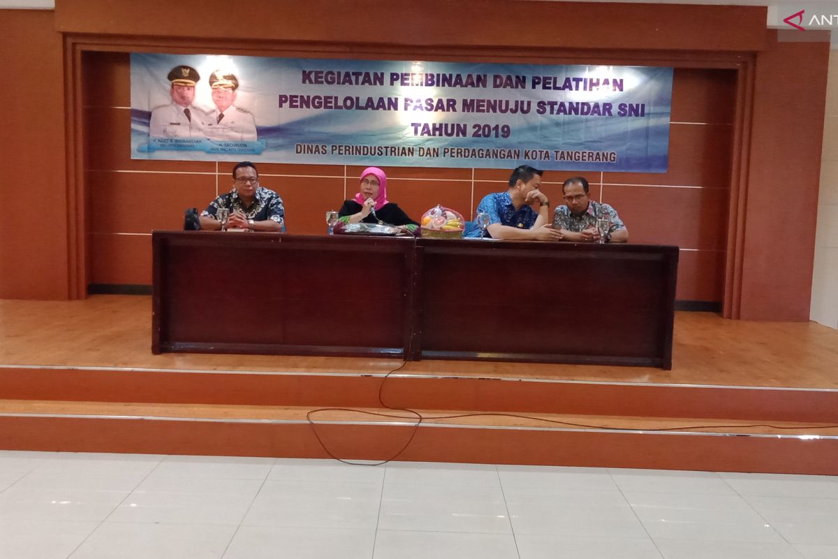 38 Pasar Rakyat Kota Tangerang proses menuju SNI